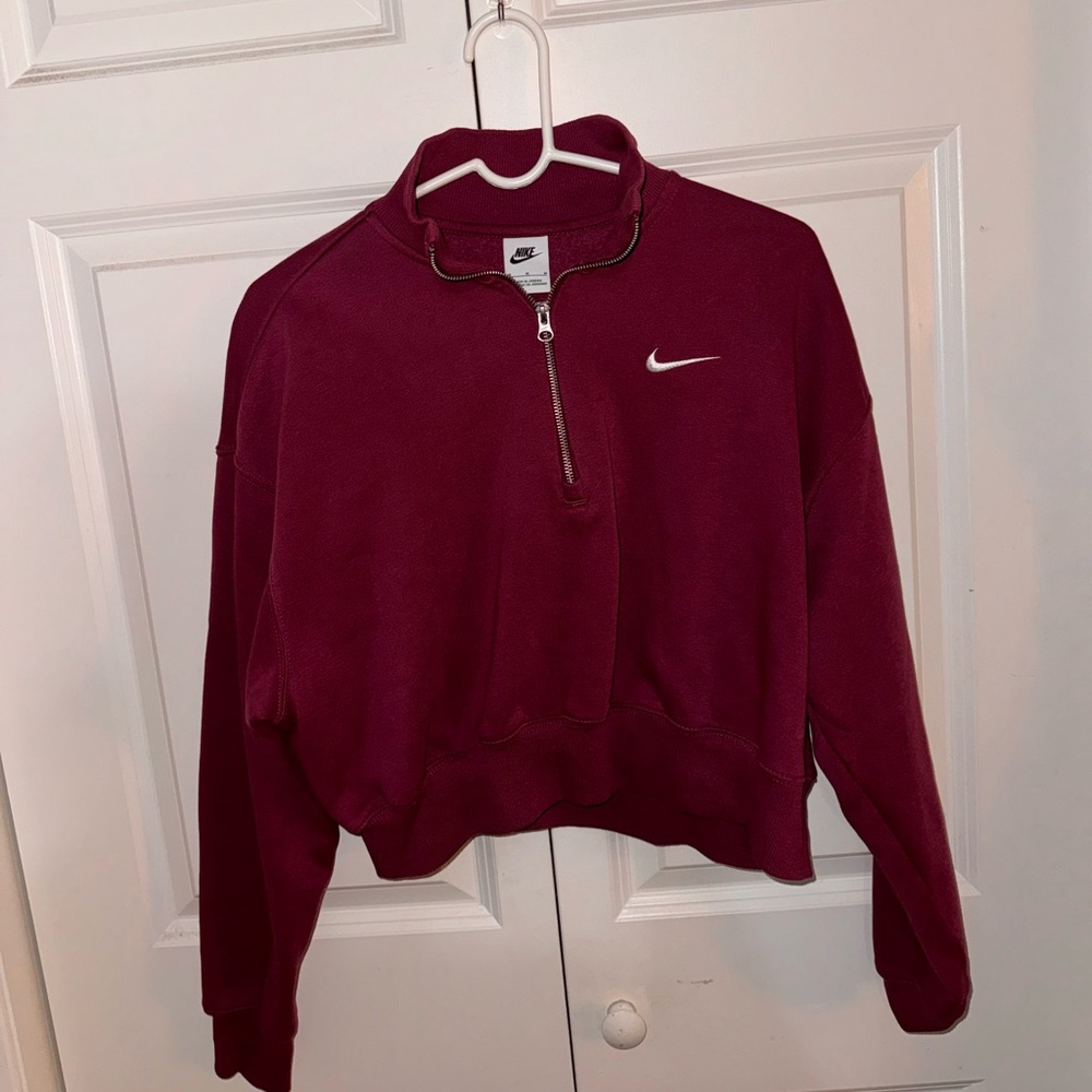 Nike Cropped Quarter-Zip
